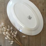 Oval dish chantilly model