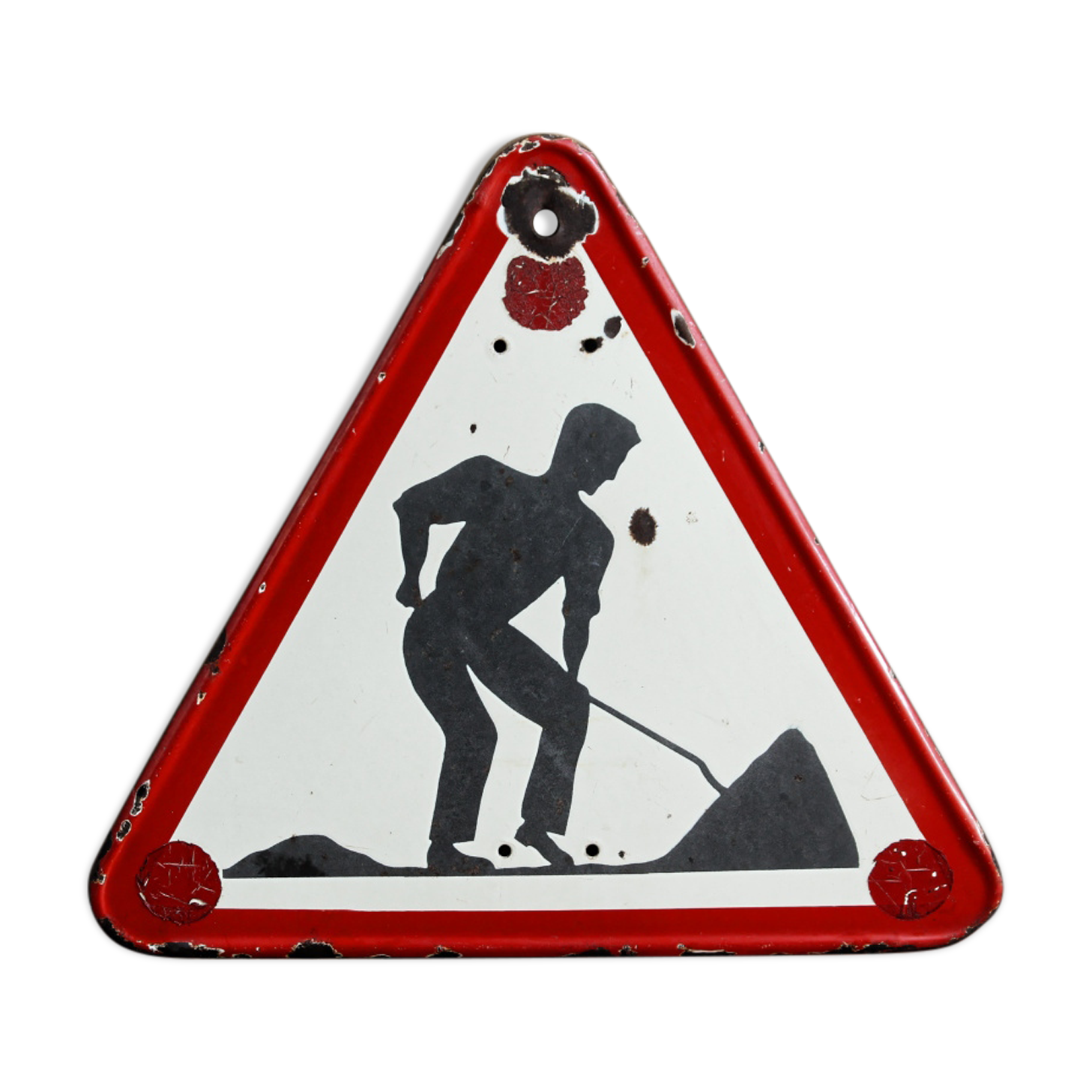 Enamelled sheet metal panel - 50s