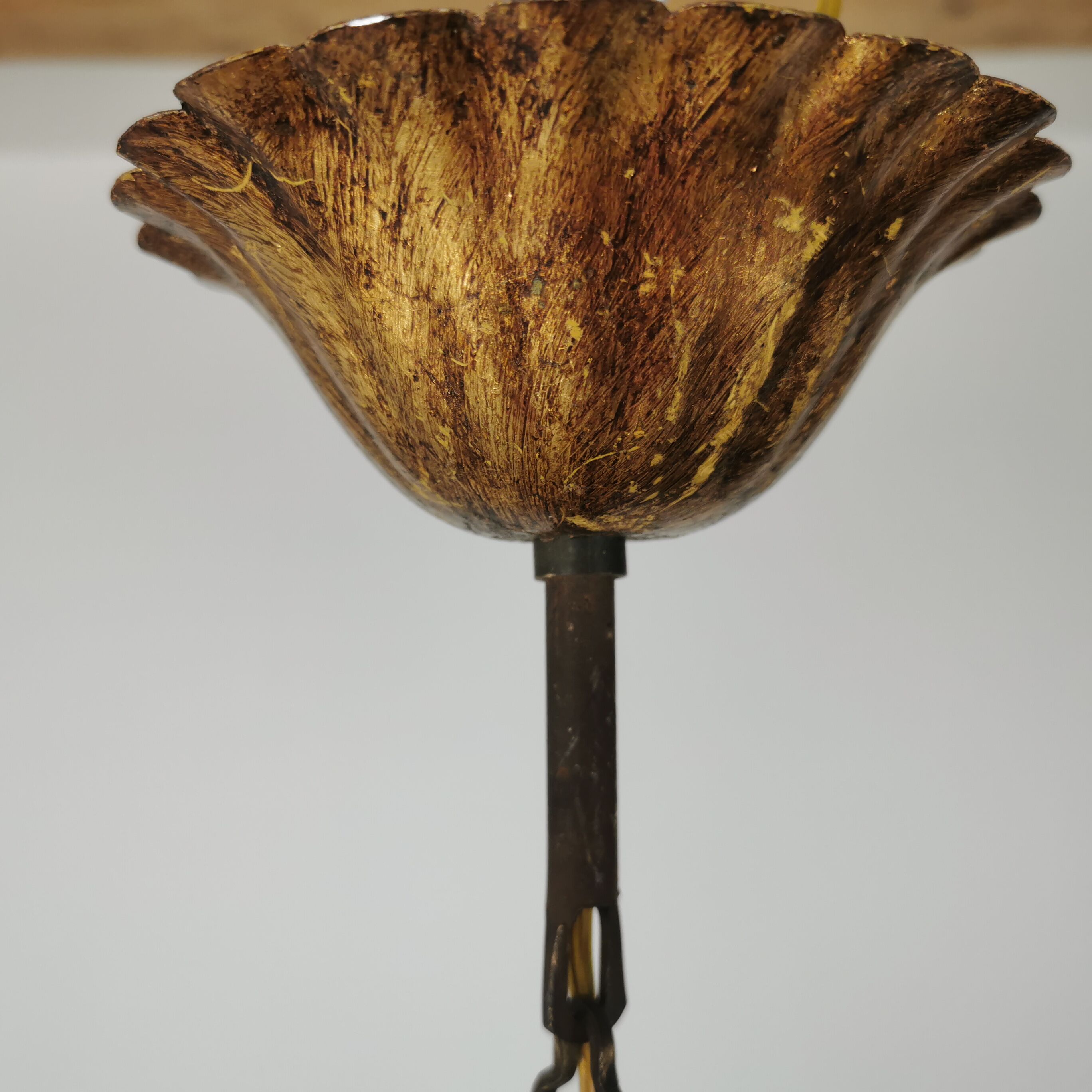 Lustre italien "feuilles"