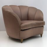 Gio Ponti Midcentury Rare Italian Curved Armchairs "Casa E Giardino" 1936