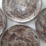 Set of 4 large plates