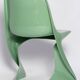 Mid-century Casalino chair in jade green, Alexander Begge, Casala, Germany 1970s.