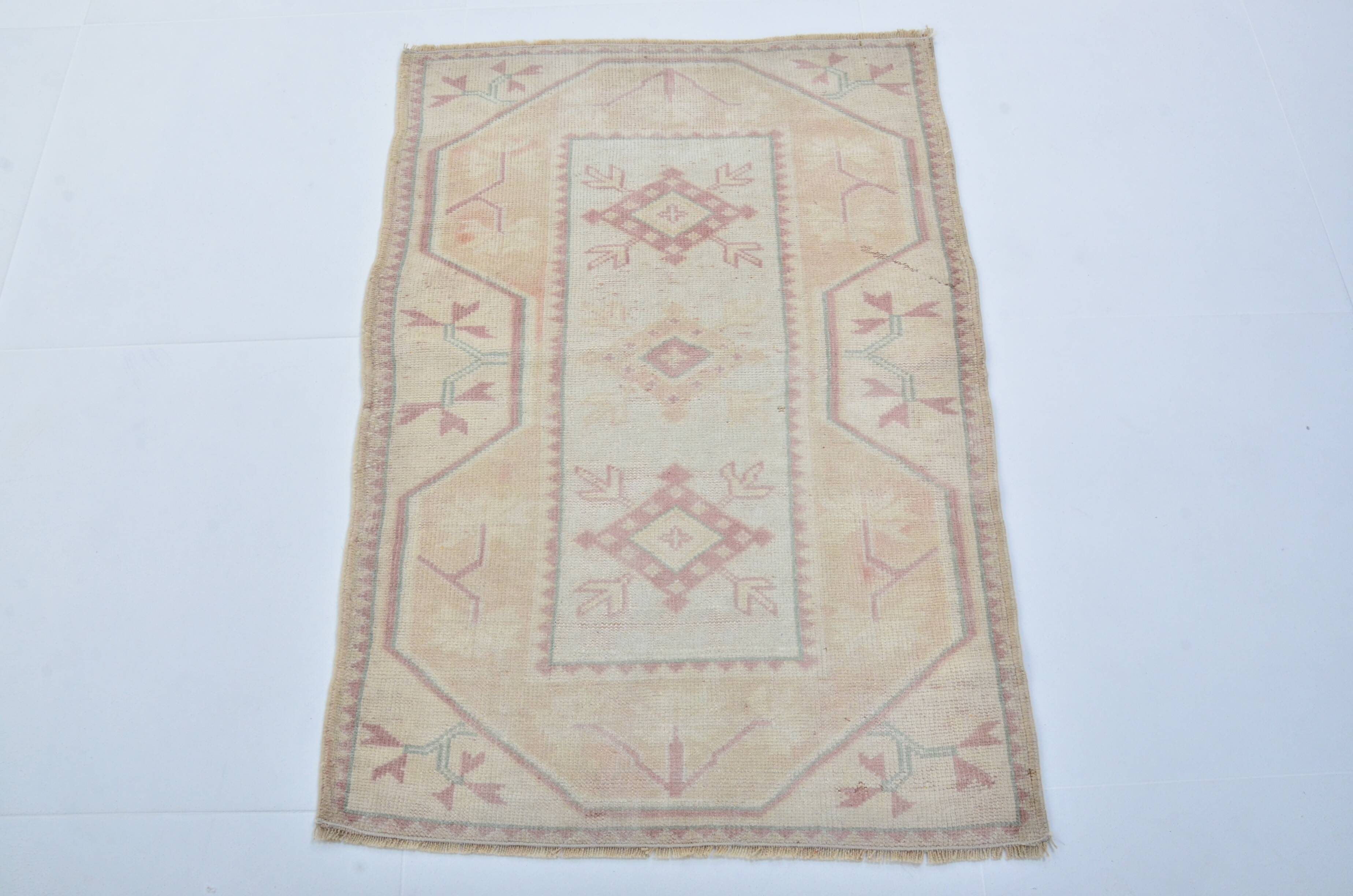 Oushak Vintage Floor Rug sku 3422