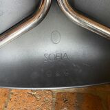 Lot of two design armchairs