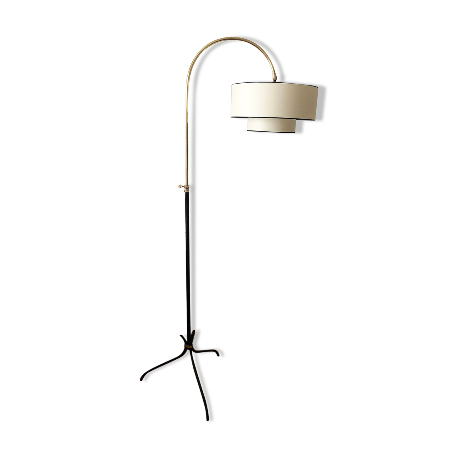 Adjustable tripod floor lamp, 1950 - 1960