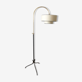 Adjustable tripod floor lamp, 1950 - 1960