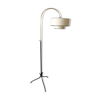 Adjustable tripod floor lamp, 1950 - 1960