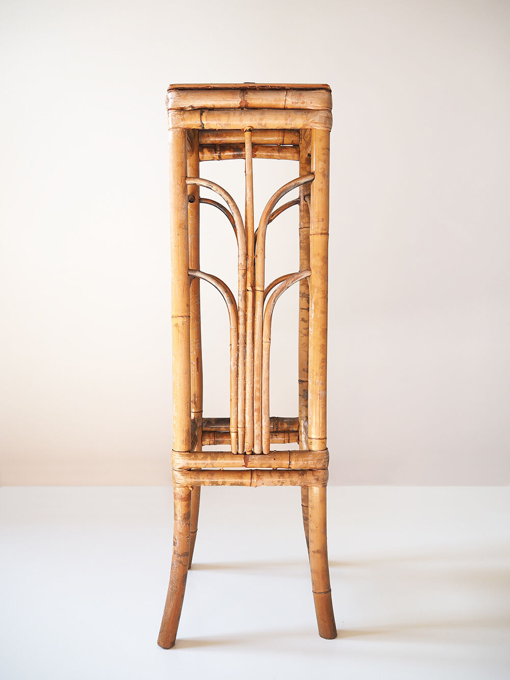 Pair of bamboo and vintage rattan harnesses