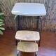 Tabouret escamotable Formica