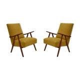 Pair of mid-century Armchairs by Jiri Jiroutek,1960's.