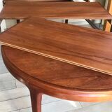 Table scandinave Samcom design Arne Hovmand Olsen Danemark, années 60