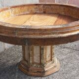 Coffee table (polychrome wood)