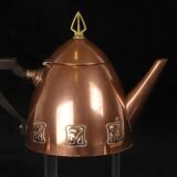 WMF Secession viennoise Jugenstil Set of 3 brassware (red copper) Art Nouveau