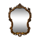 Miroir doré de style Louis XVI 95 x 65cm