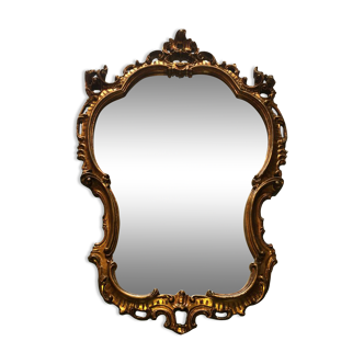 Mirror Golden style Louis XVI - 95 x 65cm