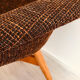 Hull armchair by Miroslav Navratil, years 1960