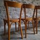Set of six Baumann bistro chairs, France, 1950s