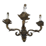 2 appliques en bronze