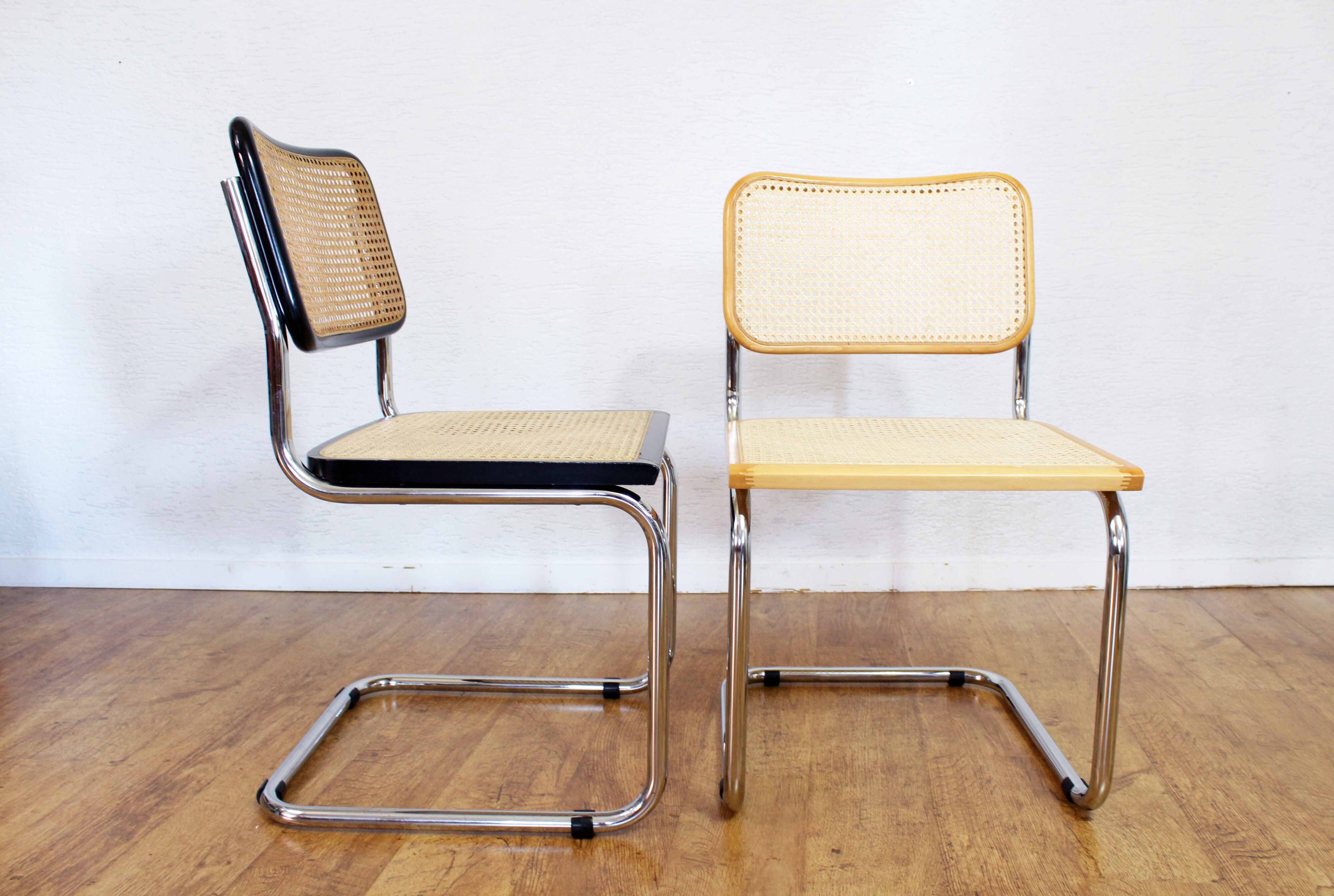 Pair of Marcel Breuer B32 chairs
