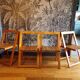 4 vintage Italian folding chairs