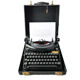 Underwood Noiseless black portable typewriter from 1935 revised new ribbon USA