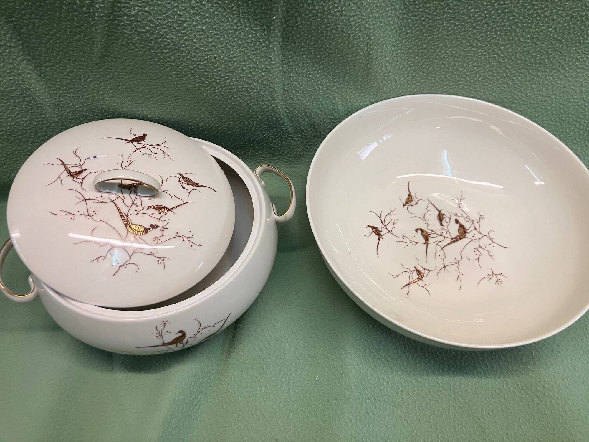 magnificent table service in Limoges porcelain RAYNAUD 81 pieces