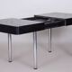 Czech Bauhaus Extendable Dining Table in Oak Veneer, 1930s