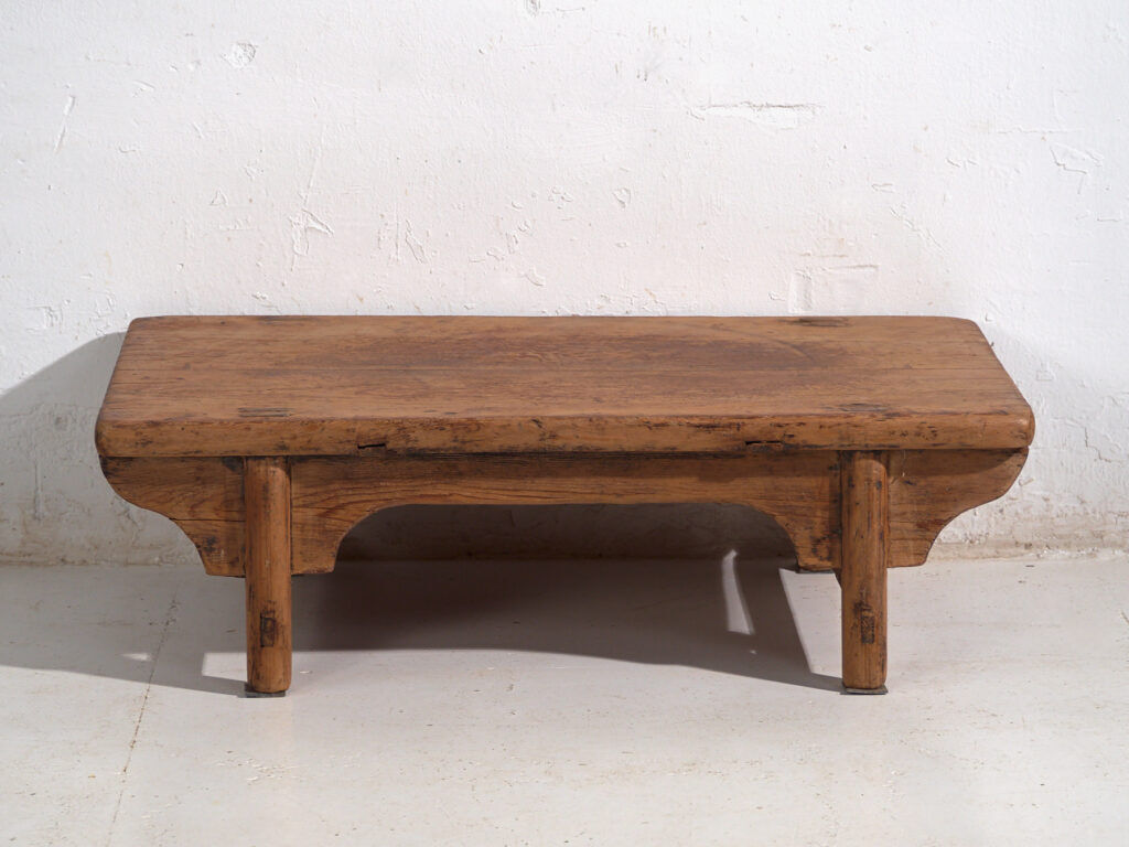 Antique pine coffee table – China, circa 1930