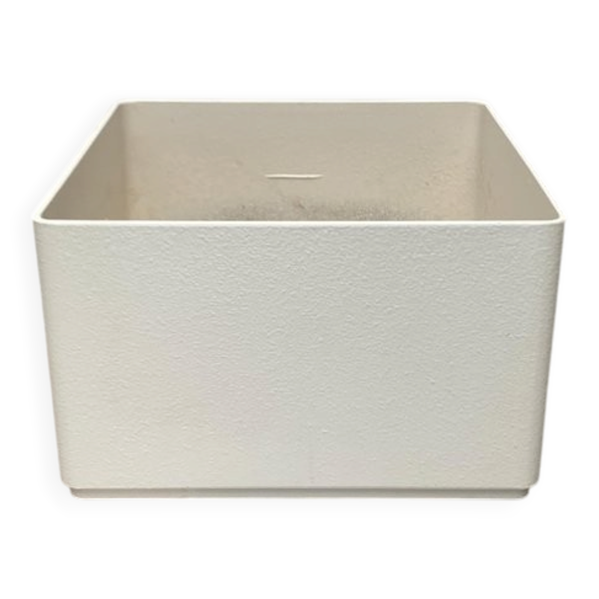 Vintage German planter from the space age Bauform-Wohnform, 1970s.