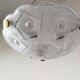 Suspension plate glass frosted 1920s 1930s
