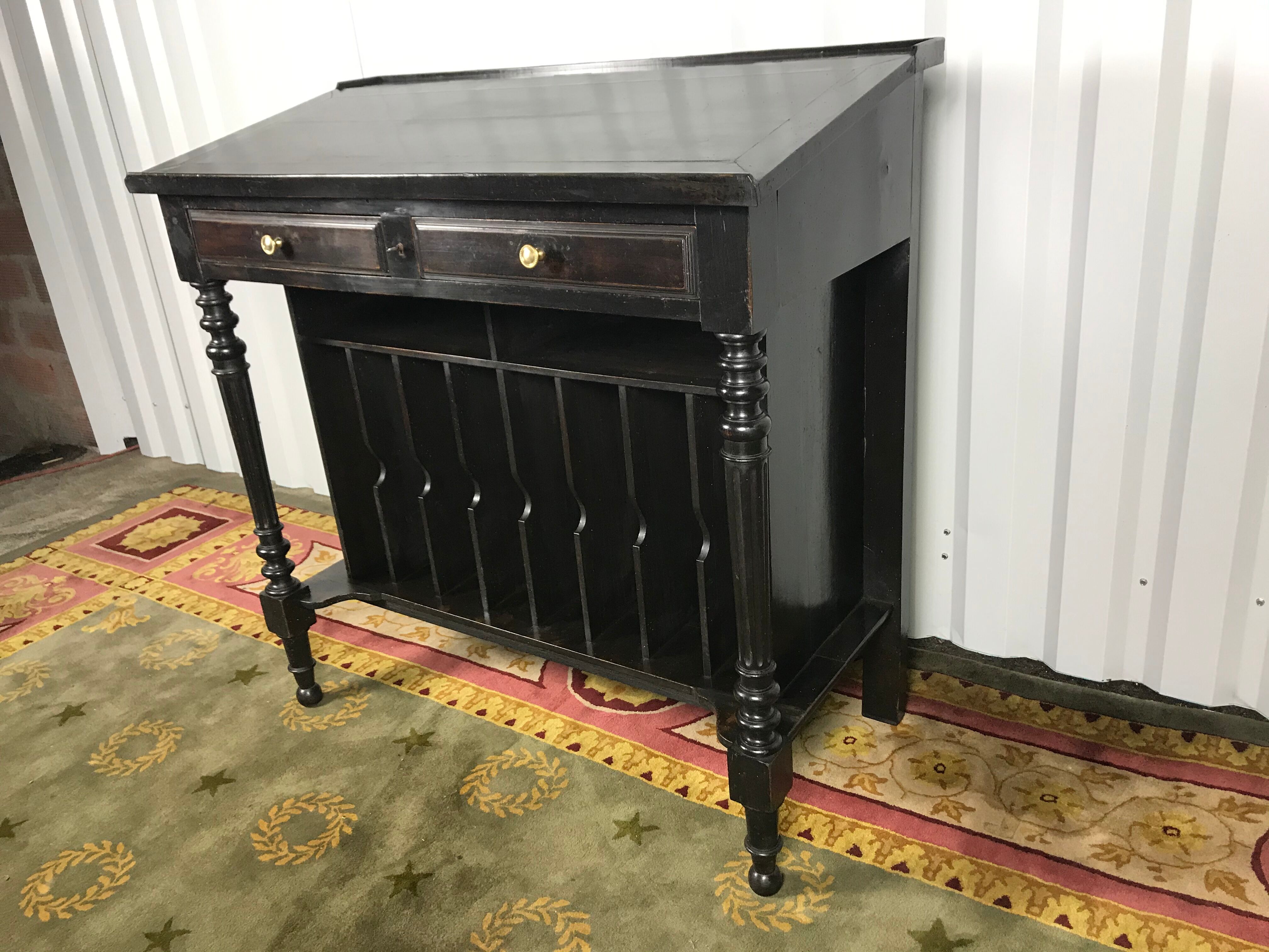 Restored furniture from the cabinet counter of architect Napoleon III