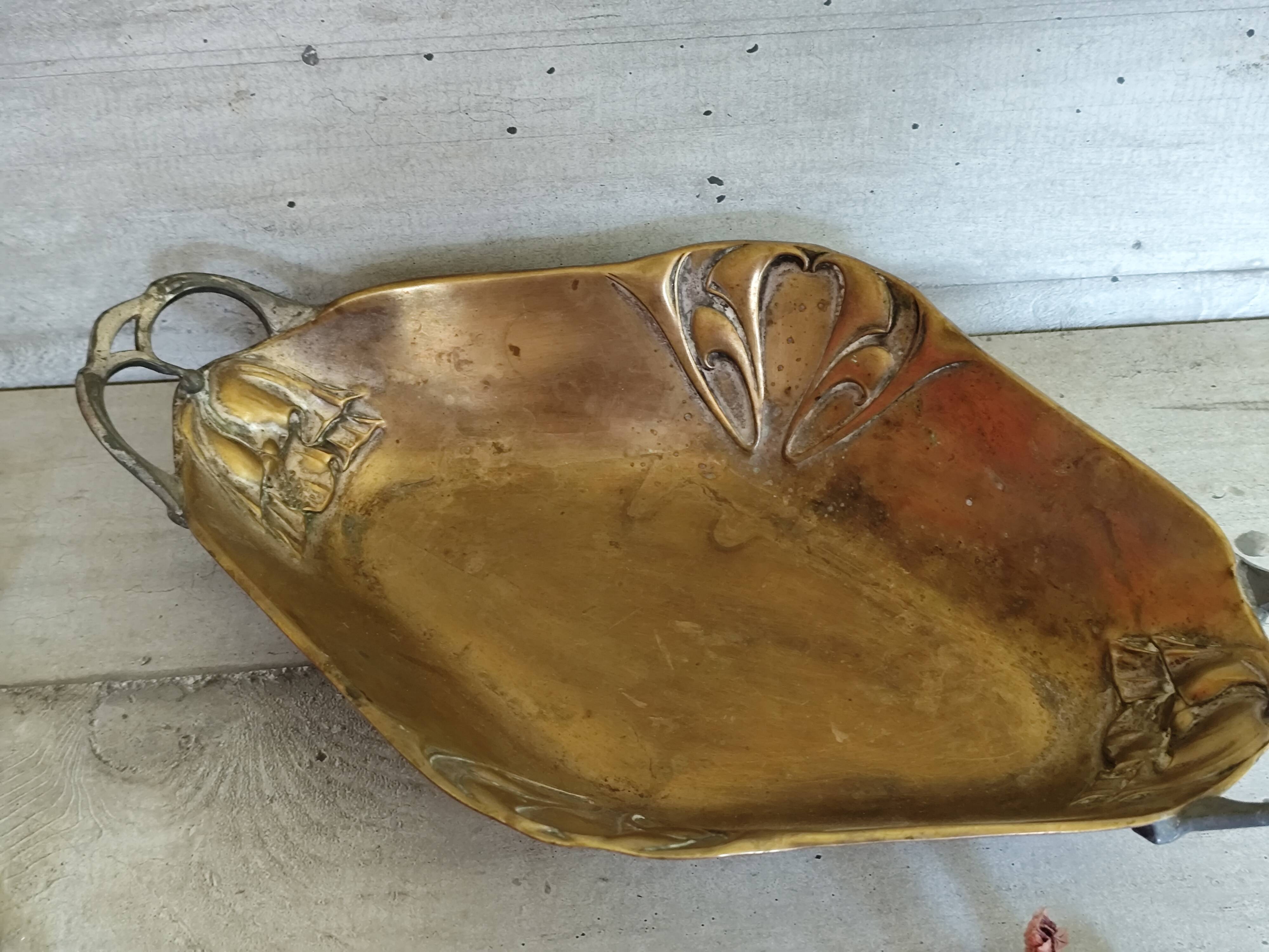 Art Nouveau bread basket