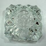 Lead crystal glass ashtray