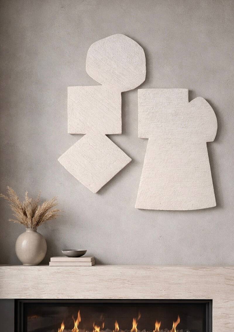 Modern ceramic tile graphic mural decoration