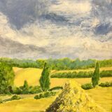 Table summer landscape years 60/70