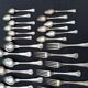 Christofle 37-piece cutlery set, Filet violon model