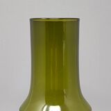 1970s Astonishing Green Vase #1376 by Tamara Aladin Vase for Riihimaki/Riih