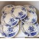Creil and Montereau ironstone plate with primrose decoration, 19th century