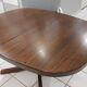 Table extensible maison Baumann vintage années 1970