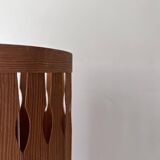 Vintage table lamp, pine strip, Sweden 1970s