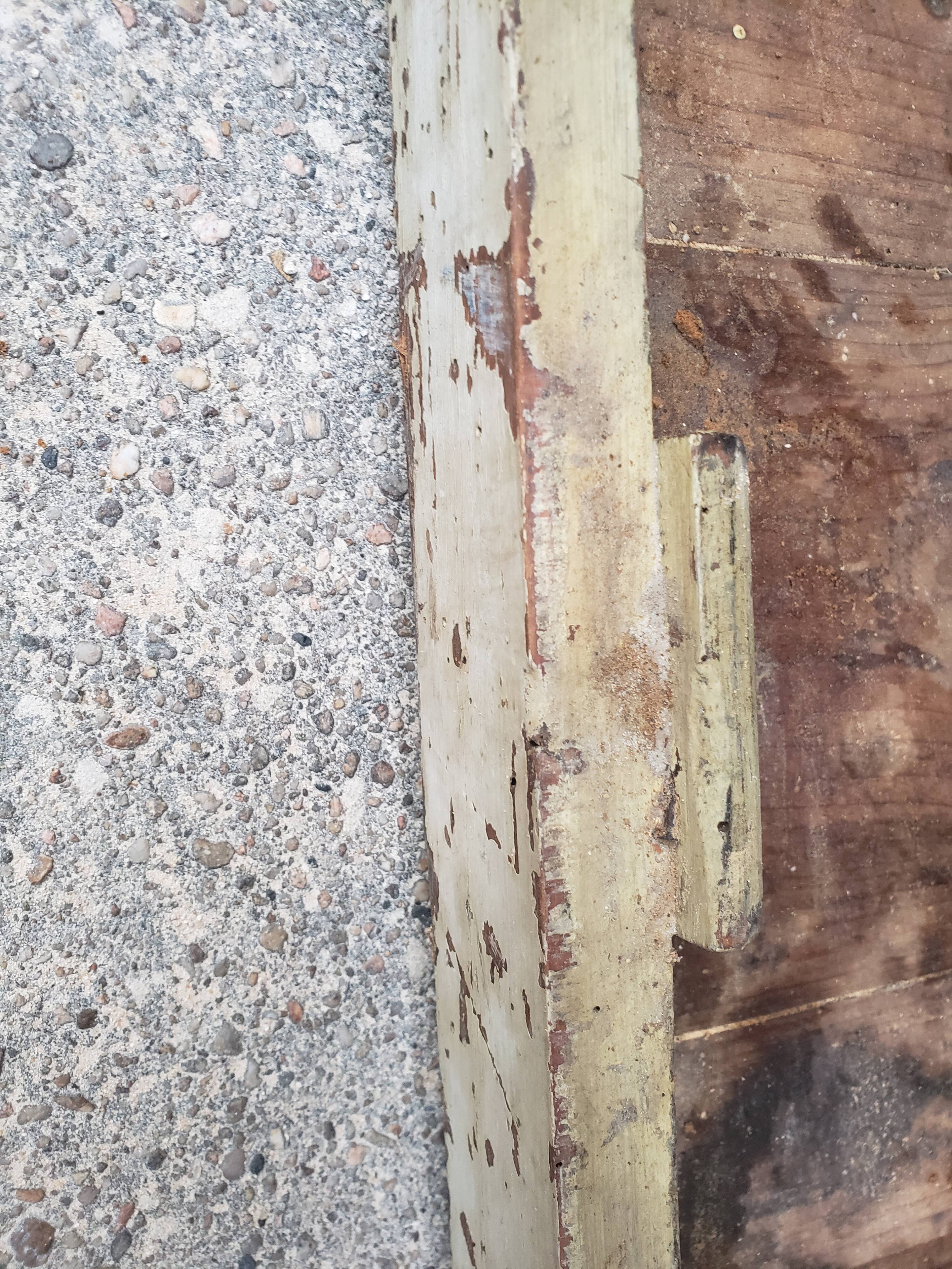 Old Parisian buffet patina