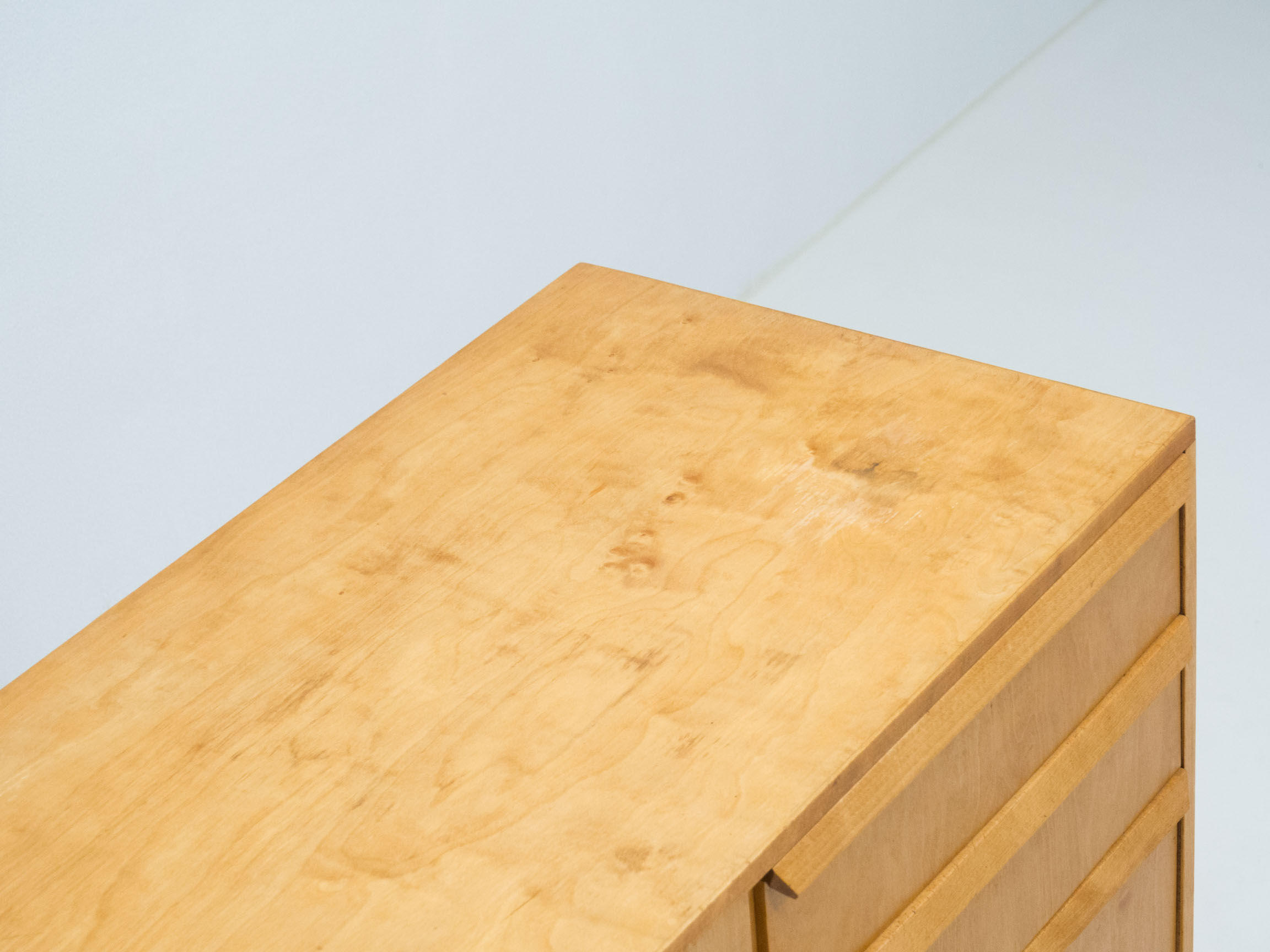 Vintage birch sideboard