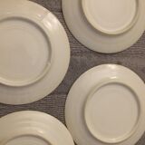 4 assiettes ou anciennes