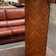 Old French secretary in bronze and wood marquetry.
