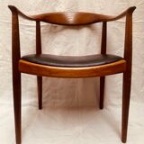 1950s Danish Hans Wegner Oak Model 503 Armchair