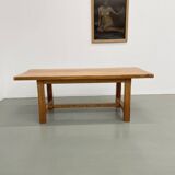 2m solid elm farmhouse table