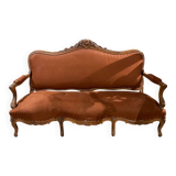 Louis XV style 3-seater sofa