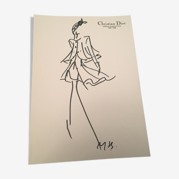 Christian Dior illustration & photography collection 1987/1988