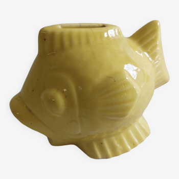 Tirelire en céramique en  forme de poisson