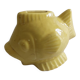 Ceramic piggy bank in the shape of a fish